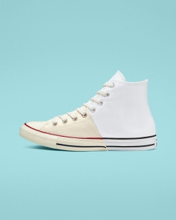 Converse Reconstructed Chuck Taylor All Star Női Magasszárú Fehér | IKOPLWG-HU